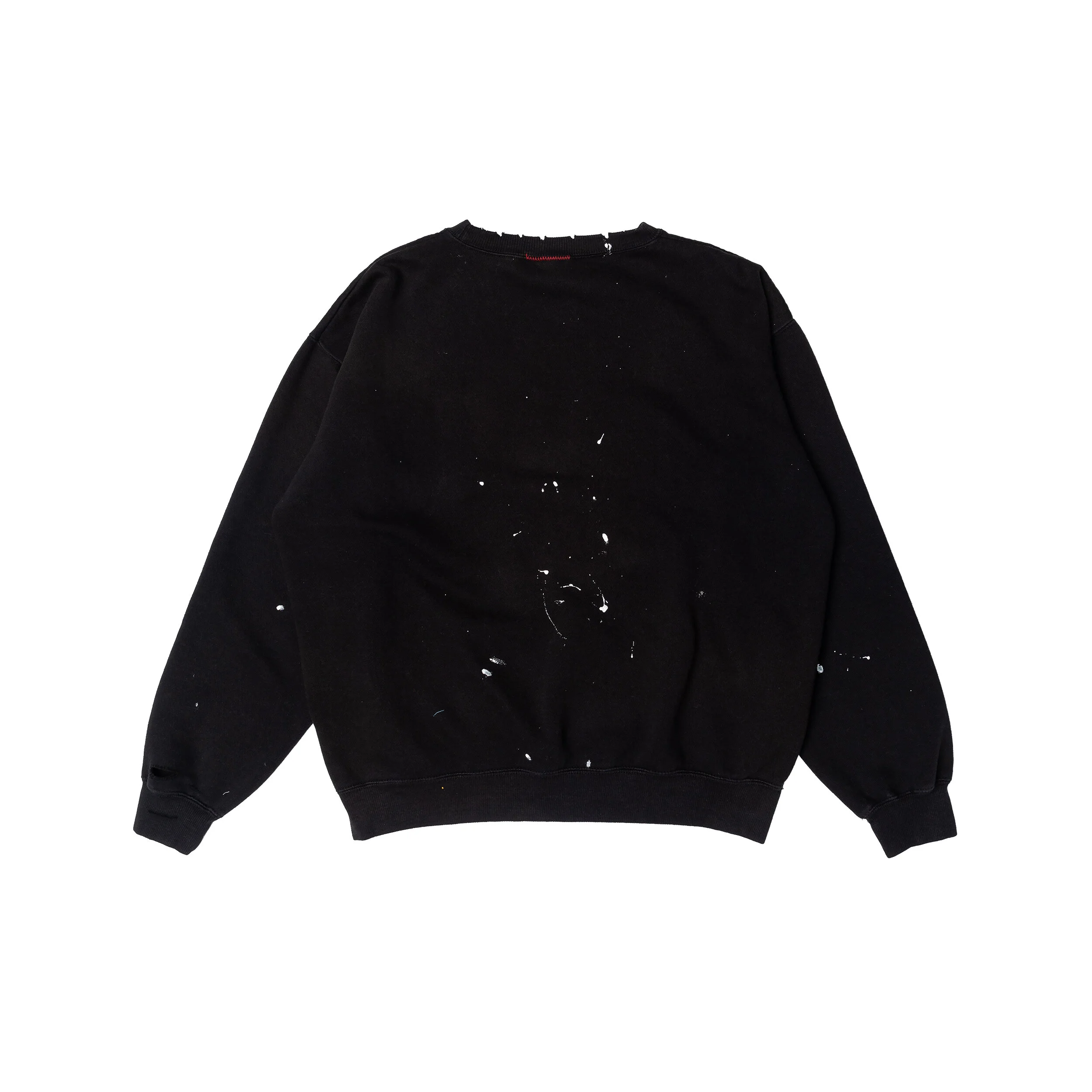 T*o様 MOOJI MOOJI CLASSIC CREW M CLASSIC CREW / SPLASH PIGMENT BLACK — MOOJIMOOJI